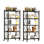 Llévate 2 y Pagá 1  - Estantería Inoxidable Con Pisos Multifuncional Plegable